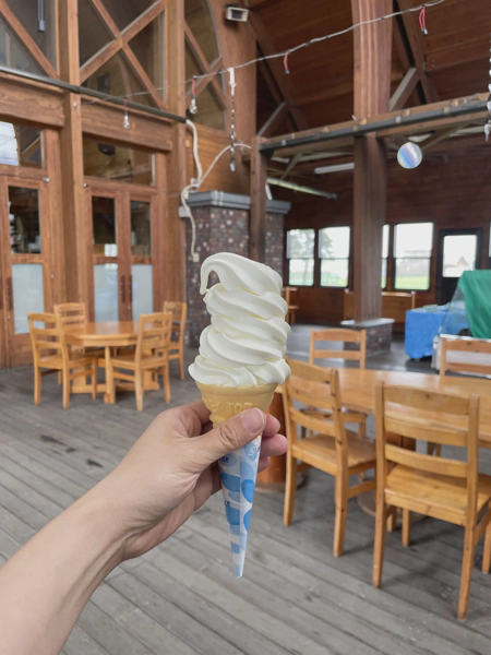 <i>Apr. 25, 2024<br>Naie/ハウスヤルビ奈井江<br>Stamps: 1<br>Soft Serve: 1</i>