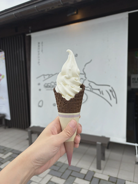 <i>Jul. 25, 2026<br>Kajigawa/加治川<br>Stamps: 1<br>Soft Serve: 1</i>