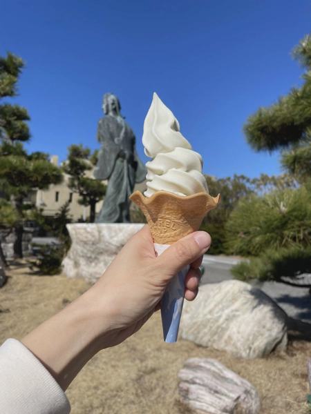 <i>Feb. 11, 2023<br>Kyonan/きょなん<br>Stamps: 2<br>Soft Serve: 1</i>