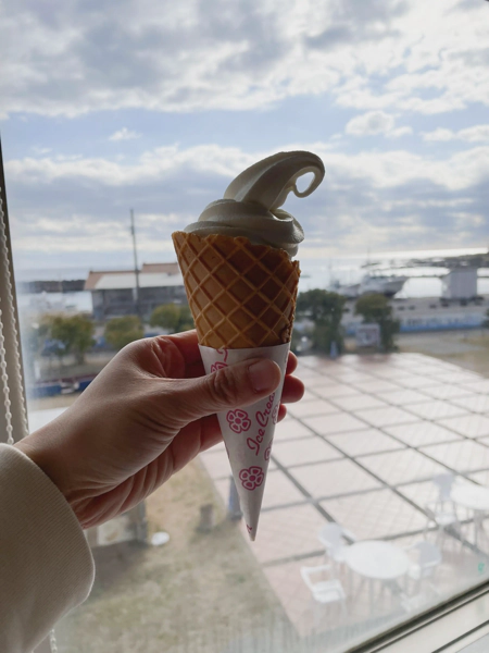 <i>Jan. 1, 2023<br>Kamogawa/鴨川オーシャンパーク<br>Stamps: 2<br>Soft Serve: 1</i>