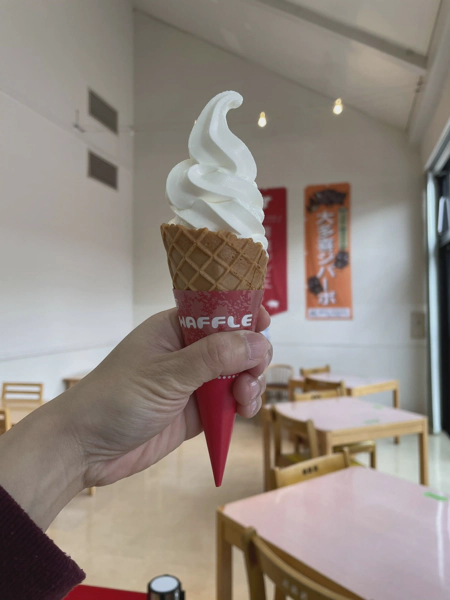 <i>Feb. 19, 2022<br>Otaki/たけゆらの里おおたき<br>Stamps: 2<br>Soft Serve: 1</i>