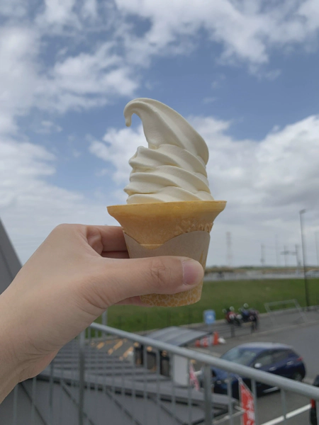 <i>Apr. 3, 2021<br>Kozaki/発酵の里こうざき<br>Stamps: 1<br>Soft Serve: 1</i>
