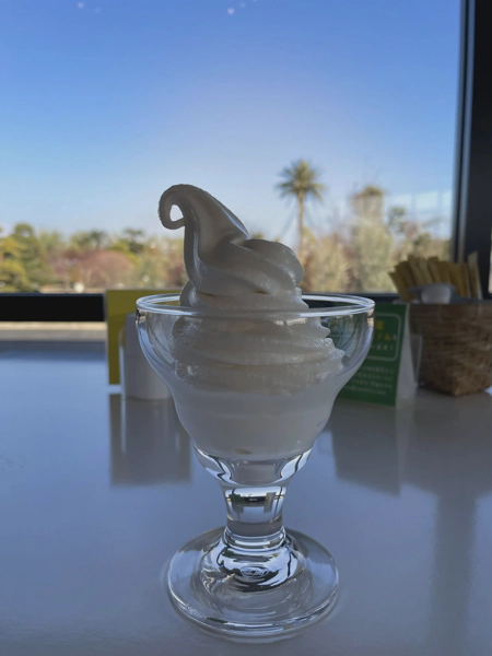 <i>Jan. 16, 2022<br>Togane/みのりの郷 東金<br>Stamps: 2<br>Soft Serve: 1</i>