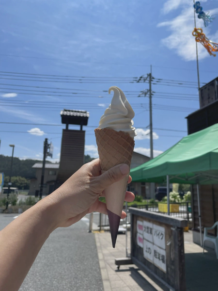 <i>Jun. 28, 2025<br>Kurabuchi/くらぶち小栗の里<br>Stamps: 1<br>Soft Serve: 1</i>