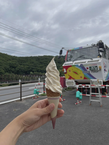 <i>Jan. 28, 2024<br>Yunishigawa/湯西川<br>Stamps: 1<br>Soft Serve: 1</i>