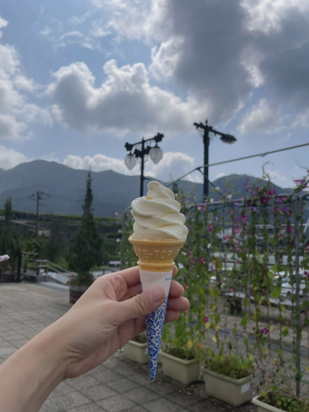 <i>Aug. 10, 2024<br>Makioka/花かげの郷まきおか<br>Stamps: 1<br>Soft Serve: 1</i>