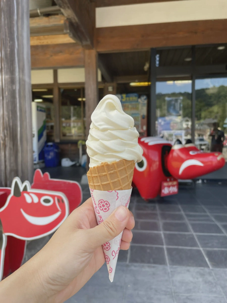 <i>Aug. 9, 2025<br>Aizu Yanaizu/会津柳津<br>Stamps: 2<br>Soft Serve: 1</i>