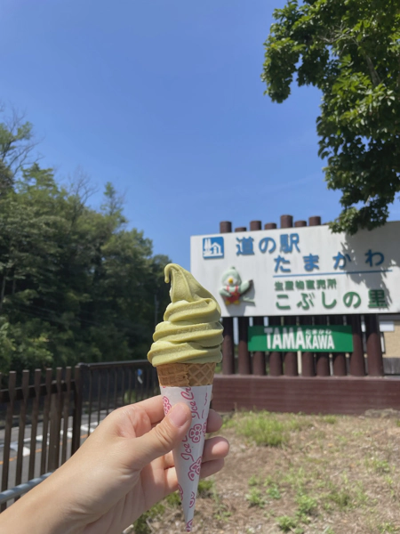 <i>Aug. 23, 2025<br>Tamakawa/たまかわ<br>Stamps: 2<br>Soft Serve: 1</i>