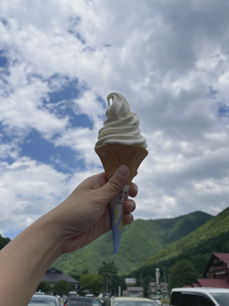 <i>Jul. 20, 2025<br>Hinoemata/尾瀬檜枝岐<br>Stamps: 4<br>Soft Serve: 1</i>