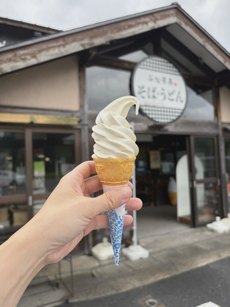 <i>Jul. 25, 2026<br>Oguni/白い森おぐに<br>Stamps: 1<br>Soft Serve: 1</i>